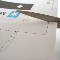 Modèles de semi-remorques en papier pour The Creative Consultancy