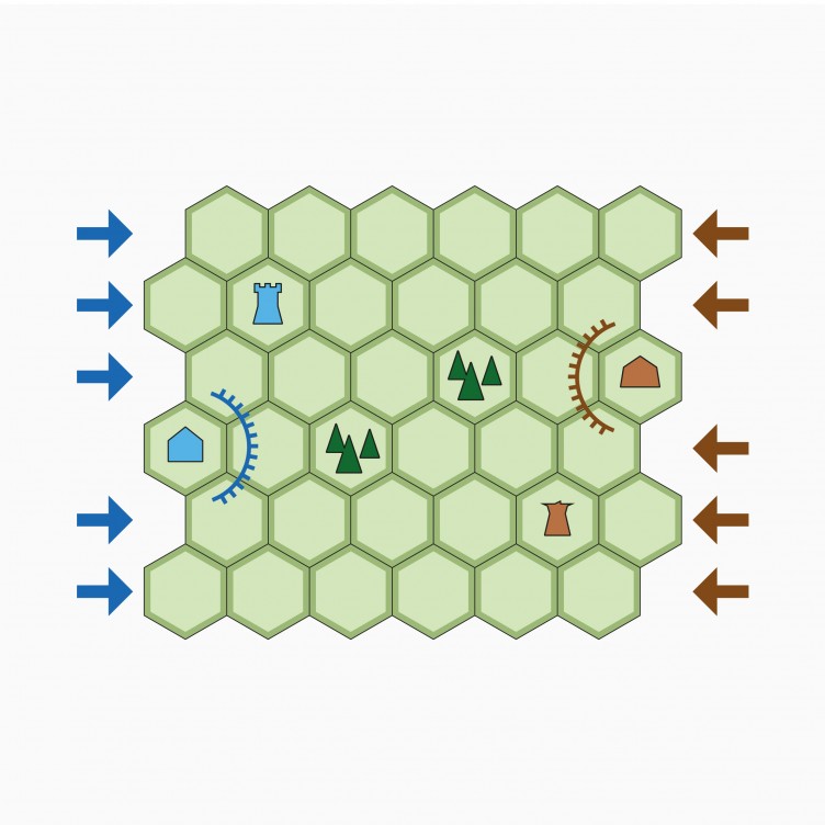 Carte : Tours de Garde