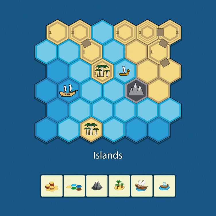 Carte : Îles du Sud