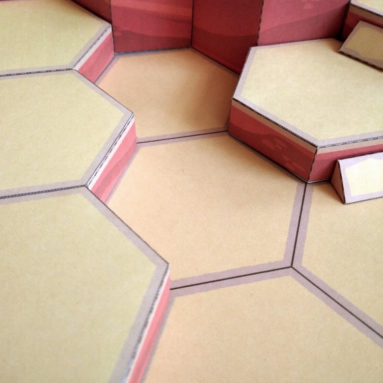 Surface de Terrain : Tuiles du Désert