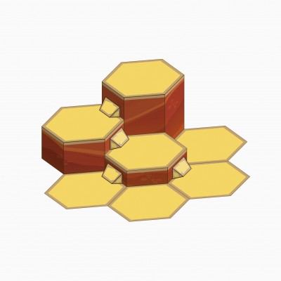 Surface de Terrain : Tuiles du Désert