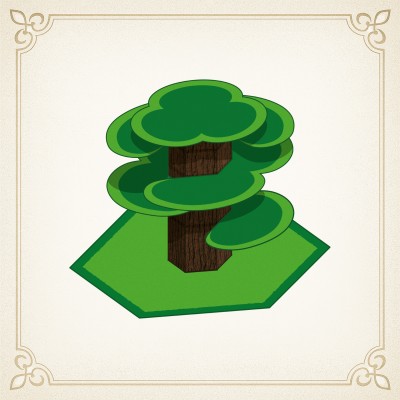 Forêt Elfique : Arbre