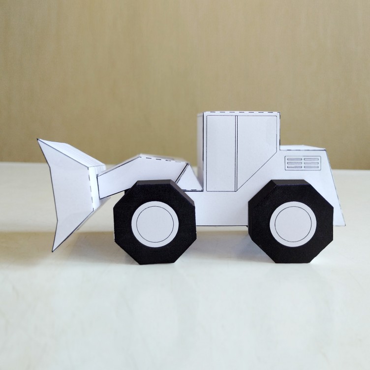 Paper toy CHARGEUR